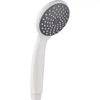 Schutte Handbrause Rimini, verchromt, mit 1 Strahlart, Ø 8 cm