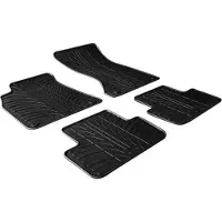GledRing 3D Gummimatten Gummifumatten Fumatten Set AUDI A4 ab 2007