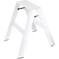 Thomas Merlo Trittleiter Lucano weiß, Designer Chiaki Murata, 48.5x62x57 / 15.5 cm