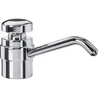 Wagner EWAR Tischseifenspender WP 193 für Flüssigseife 923 151 , verchromte Optik, Fassungsvermögen: 500 ml