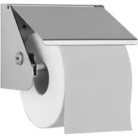 Wagner EWAR Toilettenpapierhalter, WP 148 764 190 , Matt geschliffene Optik