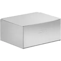 Wagner EWAR Feuchttuchspender, WP 119 727 525 , Matt geschliffen, Fassungsvermögen: 1 Feuchttuchbox