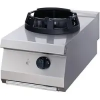 Maxima - Gastro Hochleistungs Wok Herd - Ø28,5 cm Kochring - Einzeleinheit - 70 cm Tief - Gas