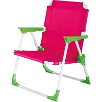 Eurotrail Campingstuhl NickyJunior 46 cm Polyester/Stahl rosa