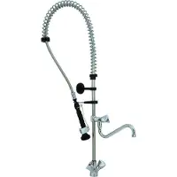 CombiSteel Professionelle Vorspüldusche mit 1-Loch-Montage und 3/4 Zoll Wasseranschluss