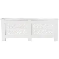 Vdd Elegante Heizkörperverkleidung - Heizkörperverkleidung - Weiß Heizkörperverkleidung - 172 cm x 82 cm