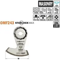 Cmt OMF243-X1 Dia-Körnung Multitool-Sägeblatt 60 mm 1 Stück