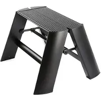 Hasegawa - Lucano 1 Step Hockerleiter, schwarz
