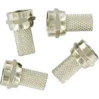 Kopp F-Stecker, Inhalt: 4 Stück