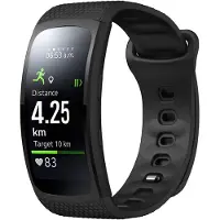 IMoshion Silikonband für das Samsung Gear Fit 2 / 2 Pro - Schwarz