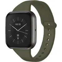 IMoshion Silikon Sportarmband für Fitbit Versa / Versa 2 / Versa Lite - Dunkelgrün