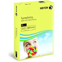 Xerox Kopierpapier Symphony Pastell 003R93231, A4, 160g/qm, hellgelb, 250 Blatt
