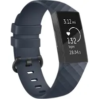 IMoshion Silikonband für Fitbit Charge 3 / 4 - Dunkelblau
