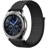 IMoshion Nylonarmband für das Samsung Galaxy Watch 3 (45 mm) / Watch (46 mm) / Gear S3 Frontier / Gear S3 Classic (22 mm) - Schwarz