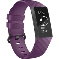 IMoshion Silikonband für das Fitbit Charge 3 / 4 - Violett