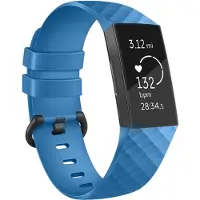 IMoshion Silikonband für das Fitbit Charge 3 / 4 - Blau