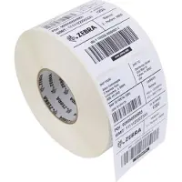 Zebra 200963 - (57 mm x 51 mm) 4 Rollen - Schwarz auf weiß - Etikett
