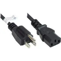 GOOD CONNECTIONS Alcasa P4530-S050 Stromkabel Schwarz 5 m Netzstecker Typ B C13-Koppler