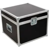 ROADINGER Flightcase 4x PAR-64 Spot kurz