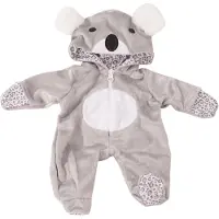 Götz Puppenkleidung - Strampler - 30-33cm - Koala - - One Size - Puppenkleidung