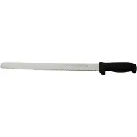 Mundial , Schinkenmesser, (5627-12E), 30.5CM,gerade, schmale, gezackte Klinge, Schwarz, Edelstahl