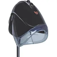Comair Trockenhaube EGG mit Stativ schwarz 1000W
