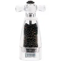 Bisetti Savona Pepper Mill Acrylic 17.5cm