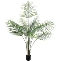 Europalms Grossblatt-Areca, Kunstpflanze, 185cm