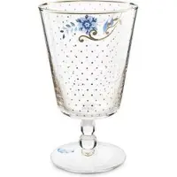 Pip studio Wasserglas Royal Golden Dots 360 ml (6er Set)