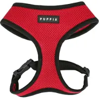 Puppia Soft-Geschirr - Rot - L