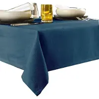 De Witte Lietaer Tafellaken Gibson Turkish Blue-50 x 145 cm