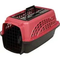 Petmate 2 Door Top Load Kennel XS Pink