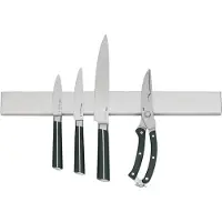 kela Magnetischer Messerhalter Plan Silber 36 x 5 x 1,5 cm
