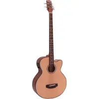 Dimavery AB-455 Akustikbass, 5-saitig, natur