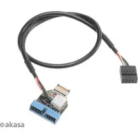 Akasa Adapter intern USB 3.1 zu intern USB 3.0