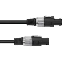 Omnitronic Lautsprecherkabel Speaker 2x2,5 5m sw