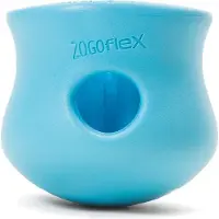 West Paw Zogoflex Toppl Treat Toy - Aqua - S