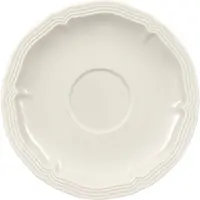 Villeroy & Boch Untertasse "Espressountertasse Manoir ø 12,2 cm weiß", weiß, Speiseteller, Untertasse