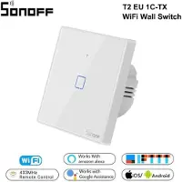 Sonoff Touch-Lichtschalter T1EU1C, 1-Kanal, TX Serie, 1 Stk.