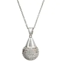 Orphelia Damen-Kette aus 925er Sterlingsilber mit Anhänger – Silber ZH-4580