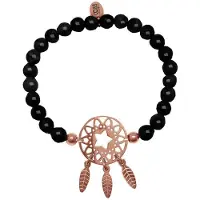 CO88 Collection Elegantes Schwarzes Damenarmband aus der CO88-Kollektion 8CB-80032