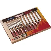 Tramontina Besteckset Churrasco Braun (12-teilig)
