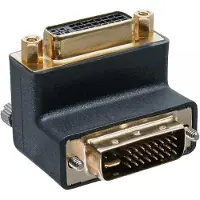 DeLOCK DVI Adapter, DVI-I, 29-pin FM DVI, Schwarz
