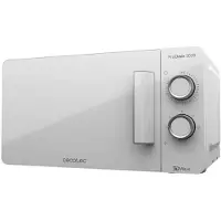 Cecotec 01520, Arbeitsplatte, Solo-Mikrowelle, 20 l, 700 W, Drehregler, Weiß