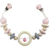 Hess Holzspielzeug Wagenkette in Natur/Rosa | Gr.: onesize