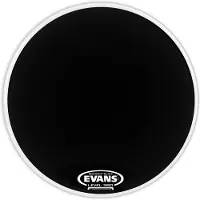 Evans Resonant schwarzes Bass Drum-Fell 22"