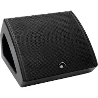 Omnitronic KM-112A, Keilmonitor, 2-Wege, Schwarz, 250 W, 500 W, 123 dB