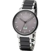 Regent Herren Funkuhr FR-253 Keramik, Edelstahl