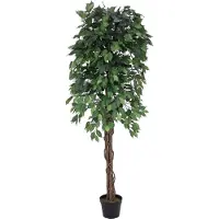 Europalms Ficus-Benjamini Multi-Stamm, Kunstpflanze, 180cm
