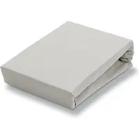 Vandyck Topper Spannbettlaken Jersey Supreme Topper Silver Grey (Jersey)-1-persoons (80/90/100 x 190/200/210/220 cm)